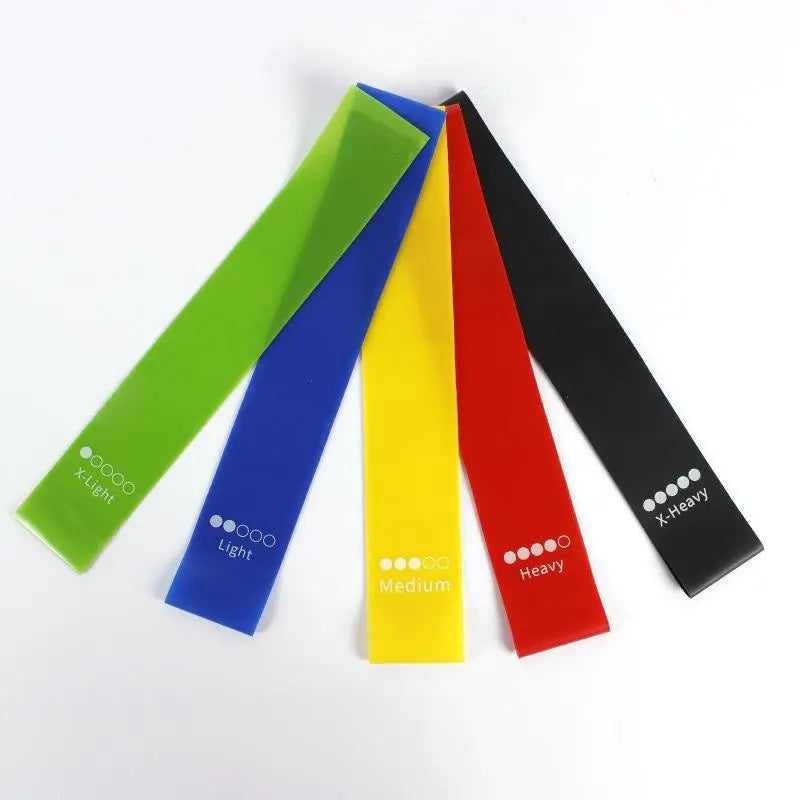 Resistance Band, 5 Counts/Set Elastic Fitness Band, Workout Band for Arms, Durable Stretching Band, Gym Exercise Stretching Training Equipment, Stretching Gear