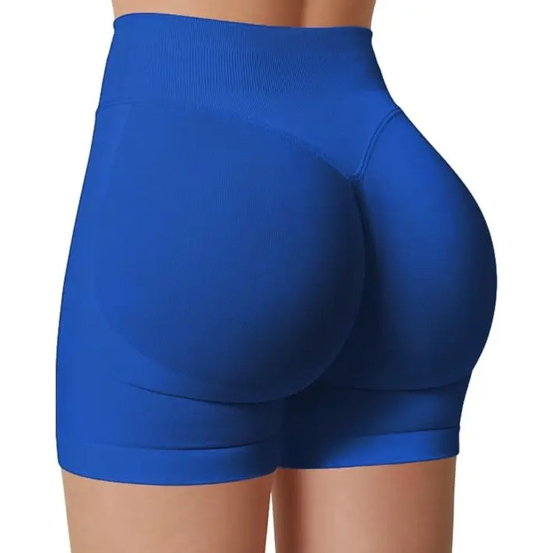DEEFY Impact Shorts Gymwear Women Yoga Fitness Gym Sportswear Workout Hidden Scrunch Butt Lifting 4.5" Seamless Shorts