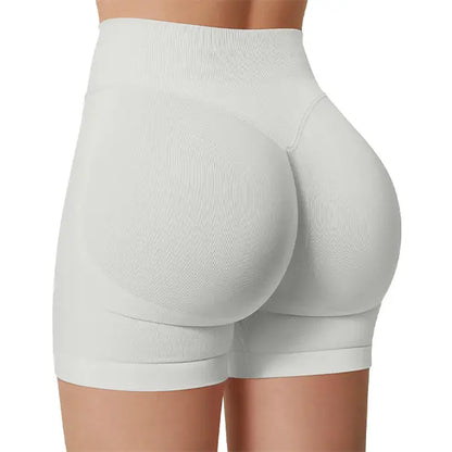 DEEFY Impact Shorts Gymwear Women Yoga Fitness Gym Sportswear Workout Hidden Scrunch Butt Lifting 4.5" Seamless Shorts