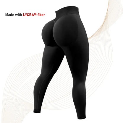 2 Pcs Lycra New Color Impact Leggings Fitness Gymwear, Tummy Control, Scrunch Butt Lifting Sportswear Workout Yoga Gym Pants Women’S Solid High Waist Sports Leggings, High Stretch Seamless Yoga Leggings