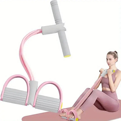 Adjustable Pedal Resistance Bands, Multifunctional Training & Exercise Equipment for Chest Leg Workouts, Resistance Band Workout Tool with Assistance Expander