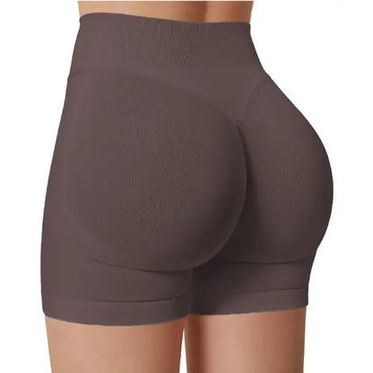 DEEFY Impact Shorts Gymwear Women Yoga Fitness Gym Sportswear Workout Hidden Scrunch Butt Lifting 4.5" Seamless Shorts