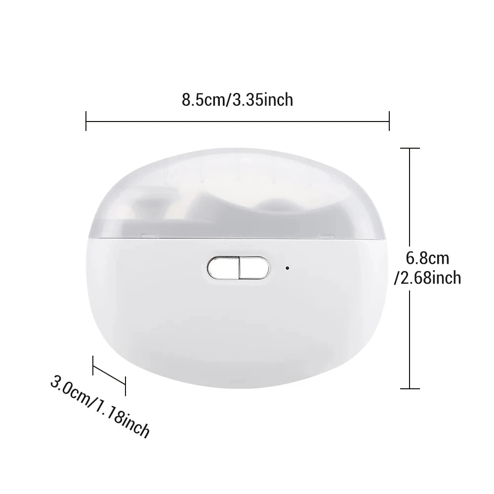 Electric Nail Clipper Grinding and Polishing with Light Automatic Nail Trimmer Rechargeable Nail Cutter Manicure for Baby Adult