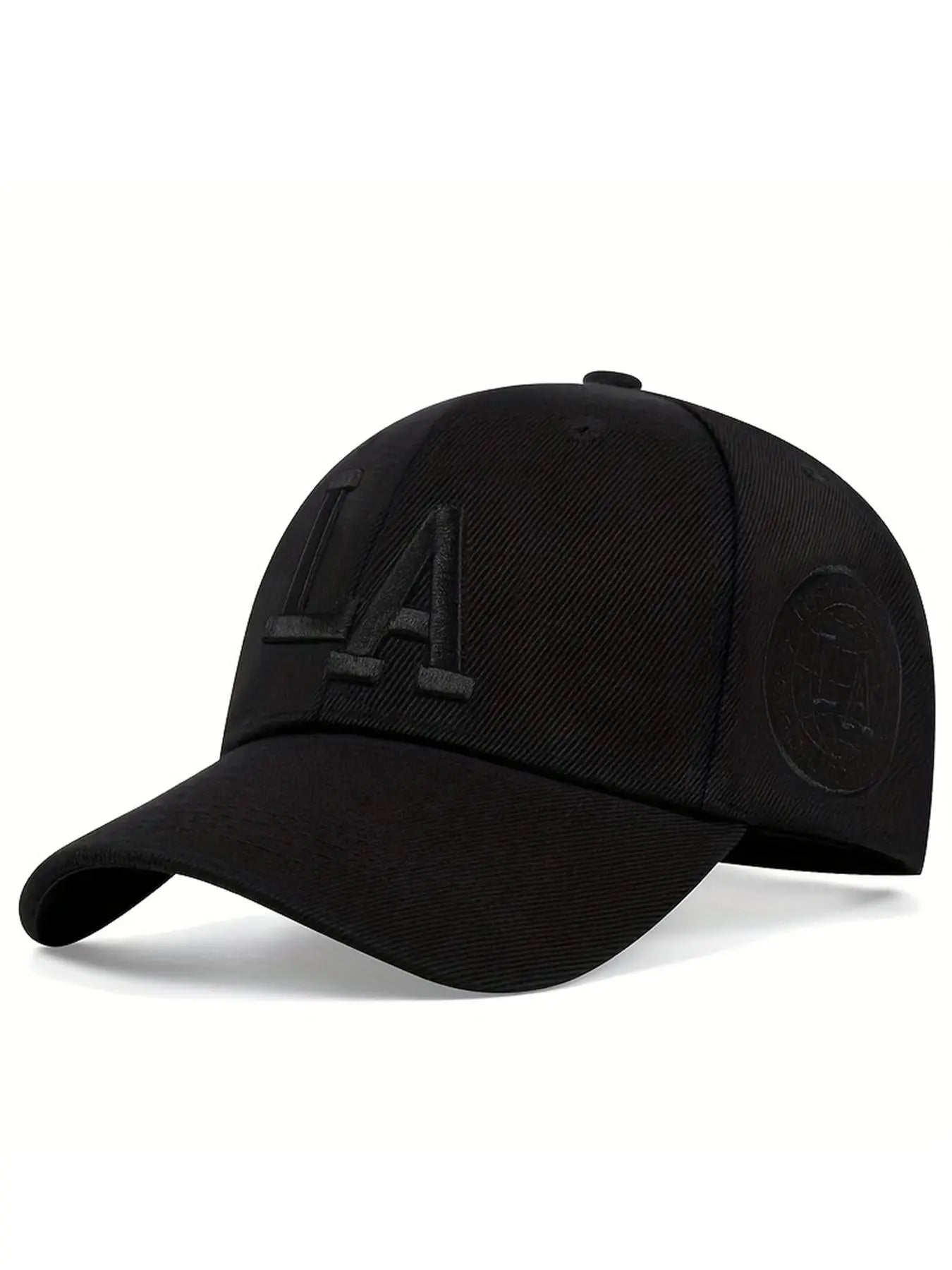 LA Letter Embroidered Baseball Cap, Cool Casual Outdoor Sports Hat for Men & Women, Adjustable Sun Protection Cap for Daily Wear