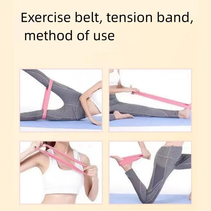 Resistance Band, 5 Counts/Set Elastic Fitness Band, Workout Band for Arms, Durable Stretching Band, Gym Exercise Stretching Training Equipment, Stretching Gear