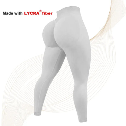 2 Pcs Lycra New Color Impact Leggings Fitness Gymwear, Tummy Control, Scrunch Butt Lifting Sportswear Workout Yoga Gym Pants Women’S Solid High Waist Sports Leggings, High Stretch Seamless Yoga Leggings