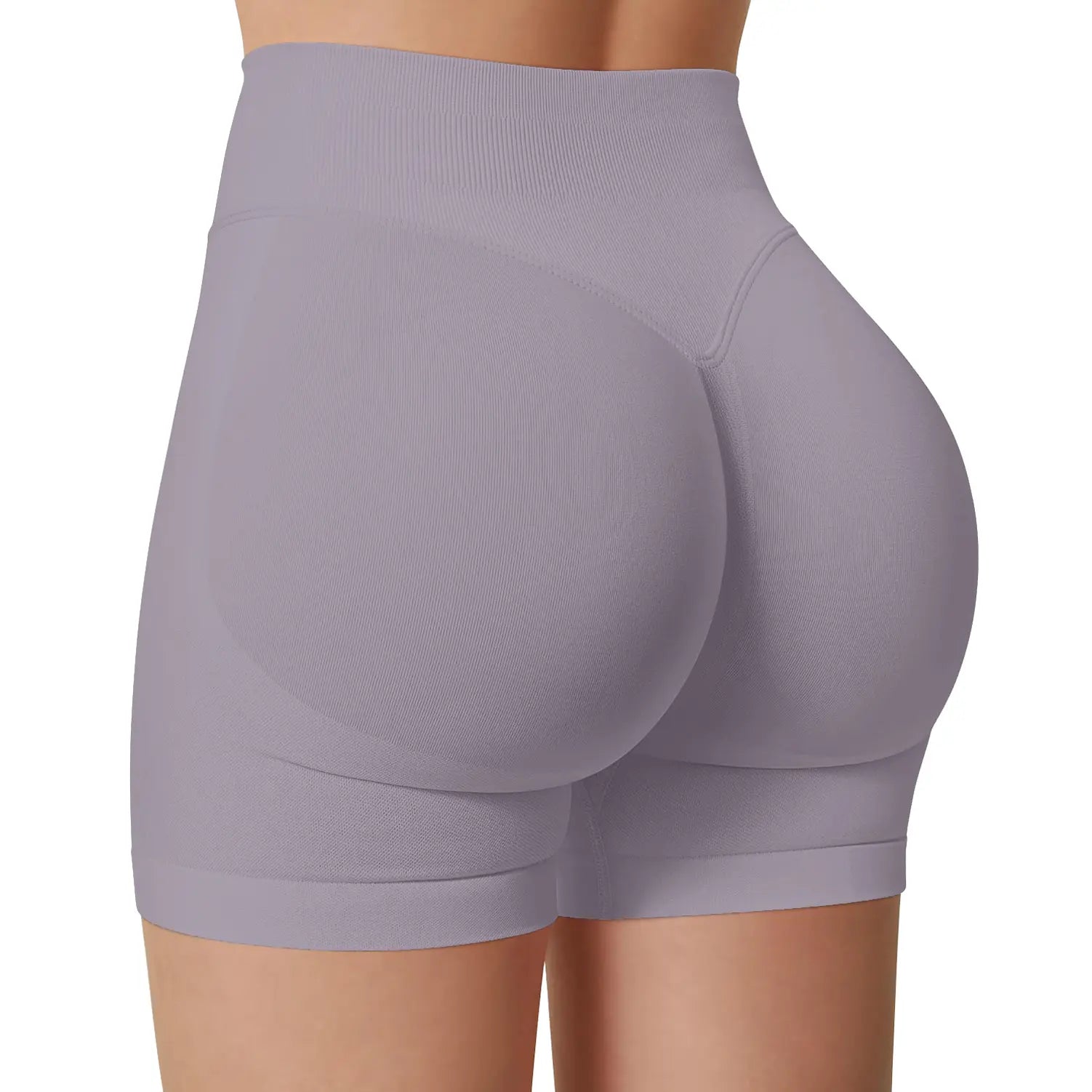 DEEFY Impact Shorts Gymwear Women Yoga Fitness Gym Sportswear Workout Hidden Scrunch Butt Lifting 4.5" Seamless Shorts
