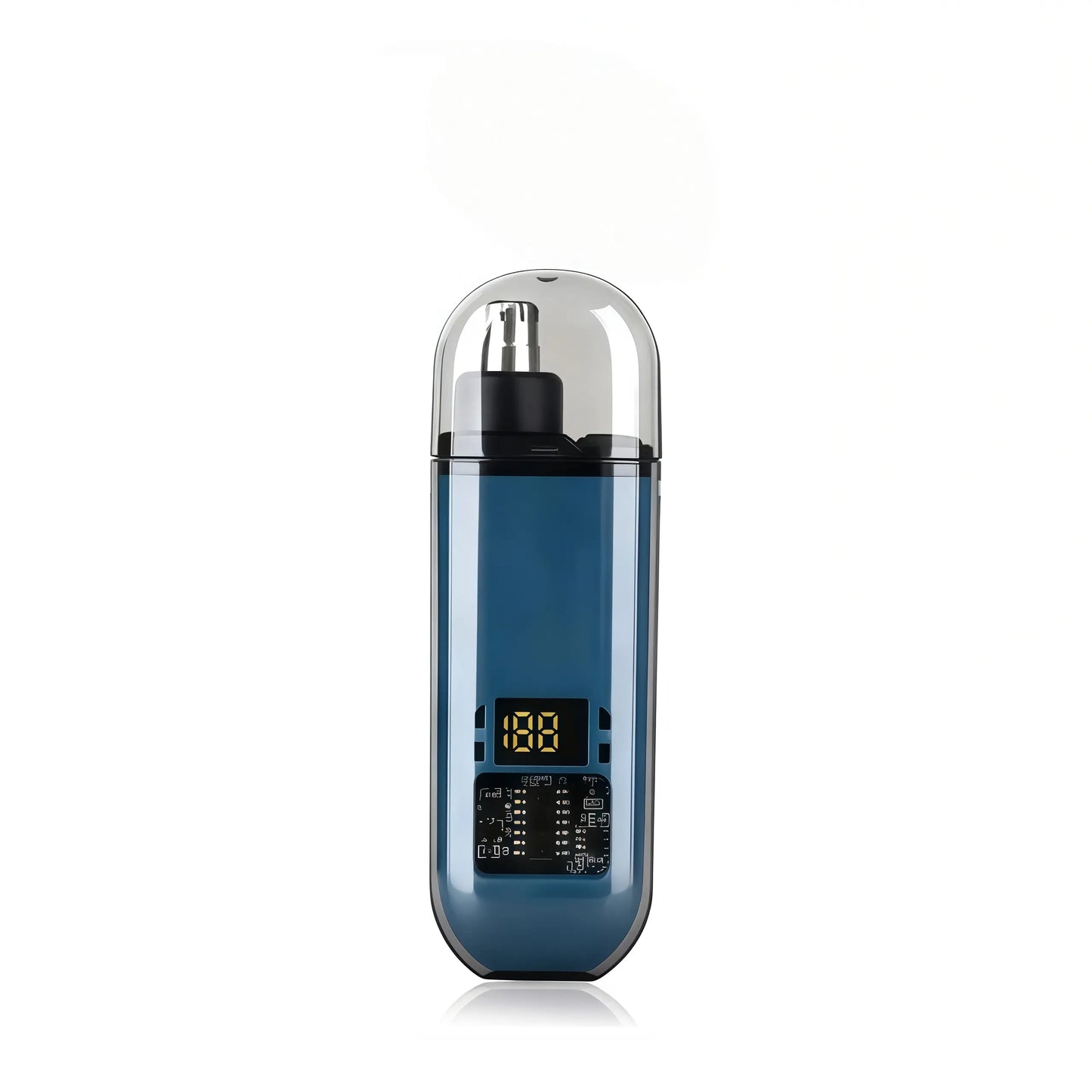 2026 New Nose & Ear Hair Trimmer for Men, Rechargeable Painless Facial Hair Shaver with LED Display, IPX7 Waterproof, Dual Edge Blades, Compact Portable Design, Secure Distance Trimming, Abs Face Smoothing Function, Storage Box, Painless Trim, 360 Degree,