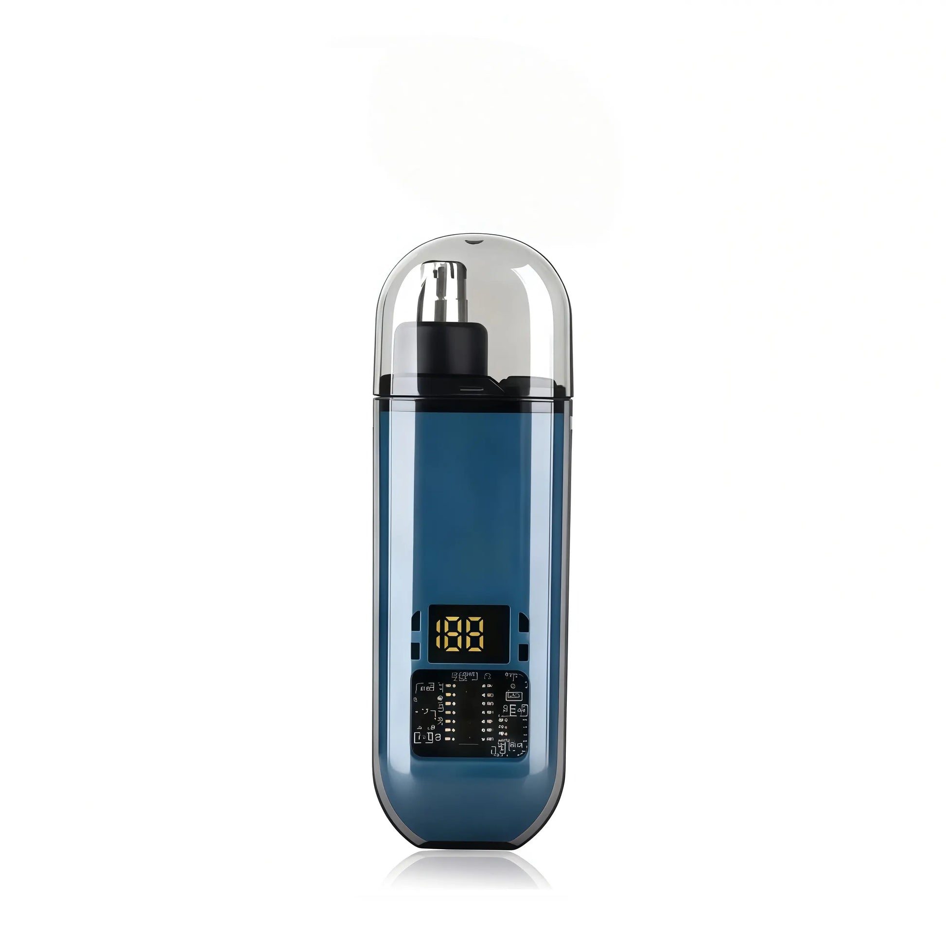 2026 New Nose & Ear Hair Trimmer for Men, Rechargeable Painless Facial Hair Shaver with LED Display, IPX7 Waterproof, Dual Edge Blades, Compact Portable Design, Secure Distance Trimming, Abs Face Smoothing Function, Storage Box, Painless Trim, 360 Degree,