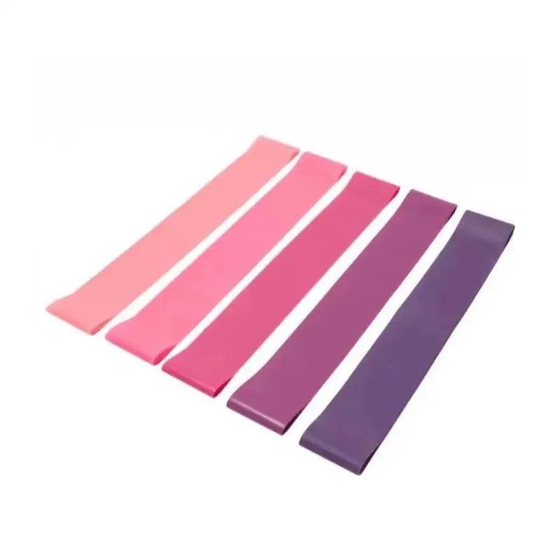 Resistance Band, 5 Counts/Set Elastic Fitness Band, Workout Band for Arms, Durable Stretching Band, Gym Exercise Stretching Training Equipment, Stretching Gear