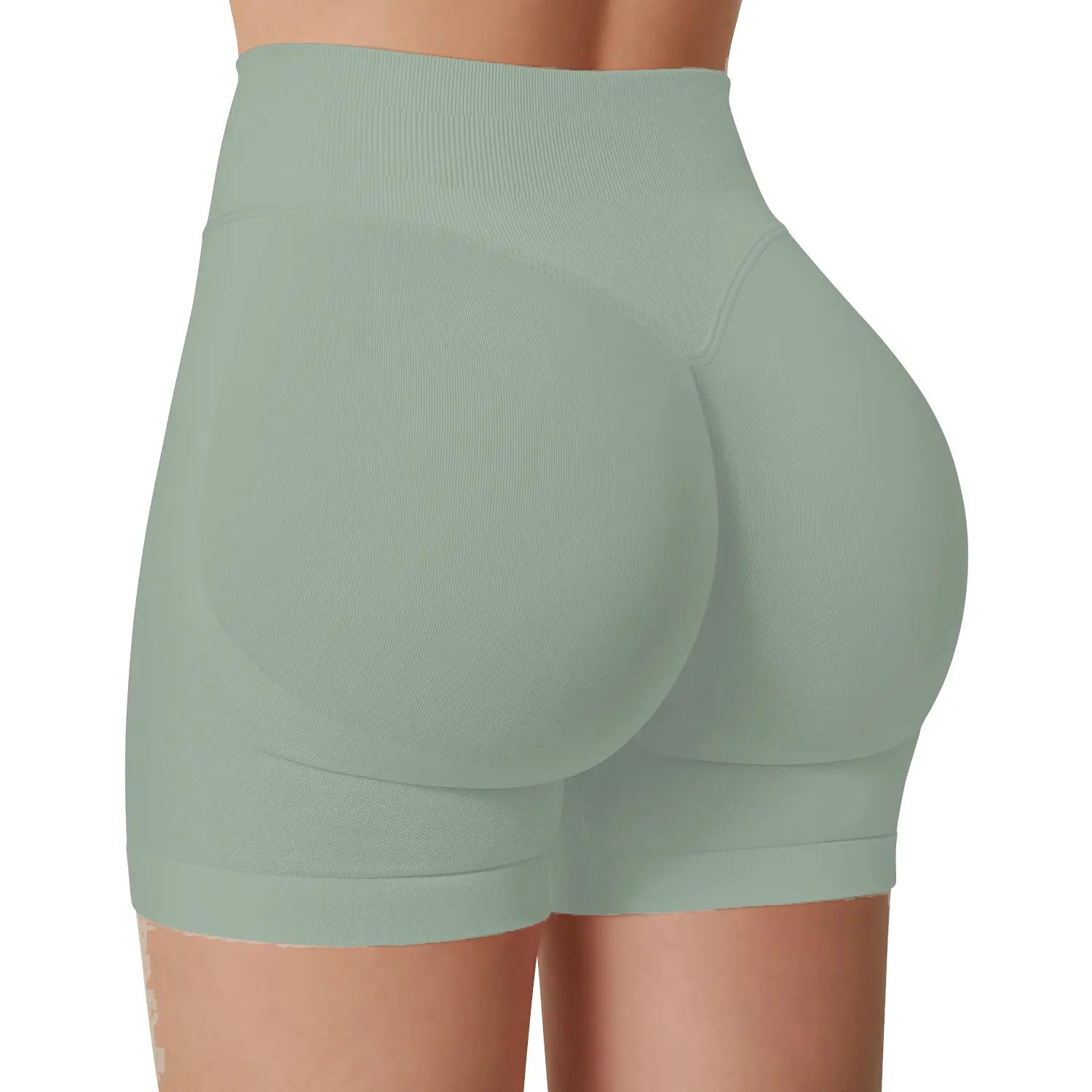 DEEFY Impact Shorts Gymwear Women Yoga Fitness Gym Sportswear Workout Hidden Scrunch Butt Lifting 4.5" Seamless Shorts