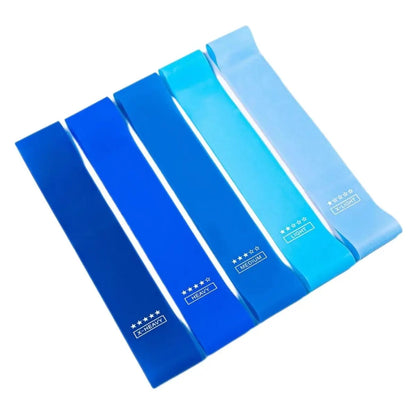 Resistance Band, 5 Counts/Set Elastic Fitness Band, Workout Band for Arms, Durable Stretching Band, Gym Exercise Stretching Training Equipment, Stretching Gear