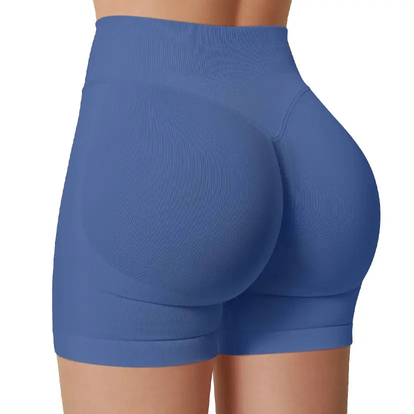 DEEFY Impact Shorts Gymwear Women Yoga Fitness Gym Sportswear Workout Hidden Scrunch Butt Lifting 4.5" Seamless Shorts