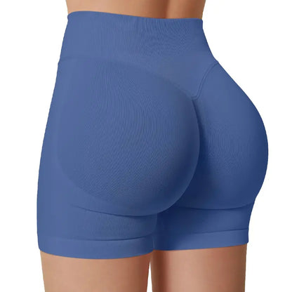 DEEFY Impact Shorts Gymwear Women Yoga Fitness Gym Sportswear Workout Hidden Scrunch Butt Lifting 4.5" Seamless Shorts