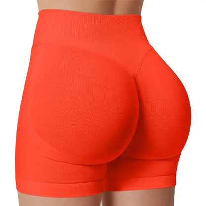 DEEFY Impact Shorts Gymwear Women Yoga Fitness Gym Sportswear Workout Hidden Scrunch Butt Lifting 4.5" Seamless Shorts