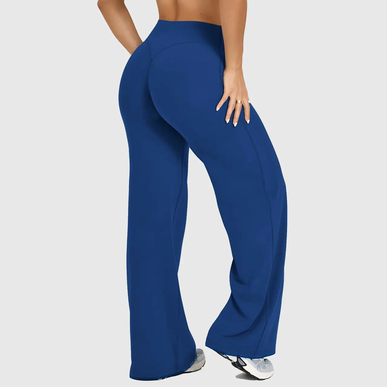 DENFY Softmotion Straight Leg Bottoms 31" Inseam Fitness Gymwear Women Workout Leggings Gym Sportswear Outdoor Sports Yoga Pants Sav Wide Leg Pants
