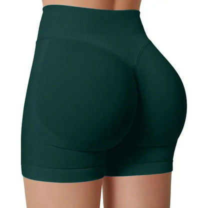 DEEFY Impact Shorts Gymwear Women Yoga Fitness Gym Sportswear Workout Hidden Scrunch Butt Lifting 4.5" Seamless Shorts