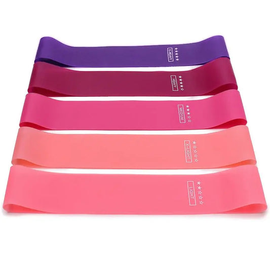 Resistance Band, 5 Counts/Set Elastic Fitness Band, Workout Band for Arms, Durable Stretching Band, Gym Exercise Stretching Training Equipment, Stretching Gear